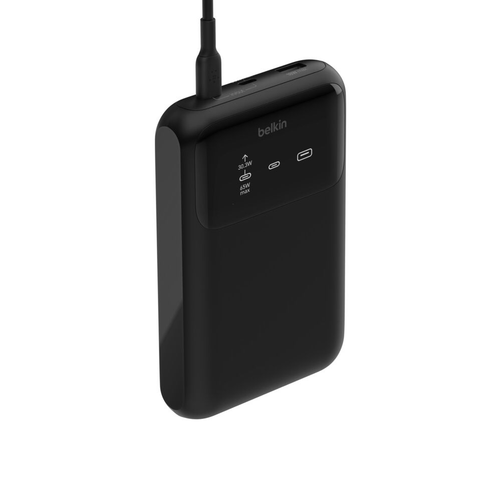 Batterie externe 20 000 mAh 65W (2× USB-C / 1× USB-A)