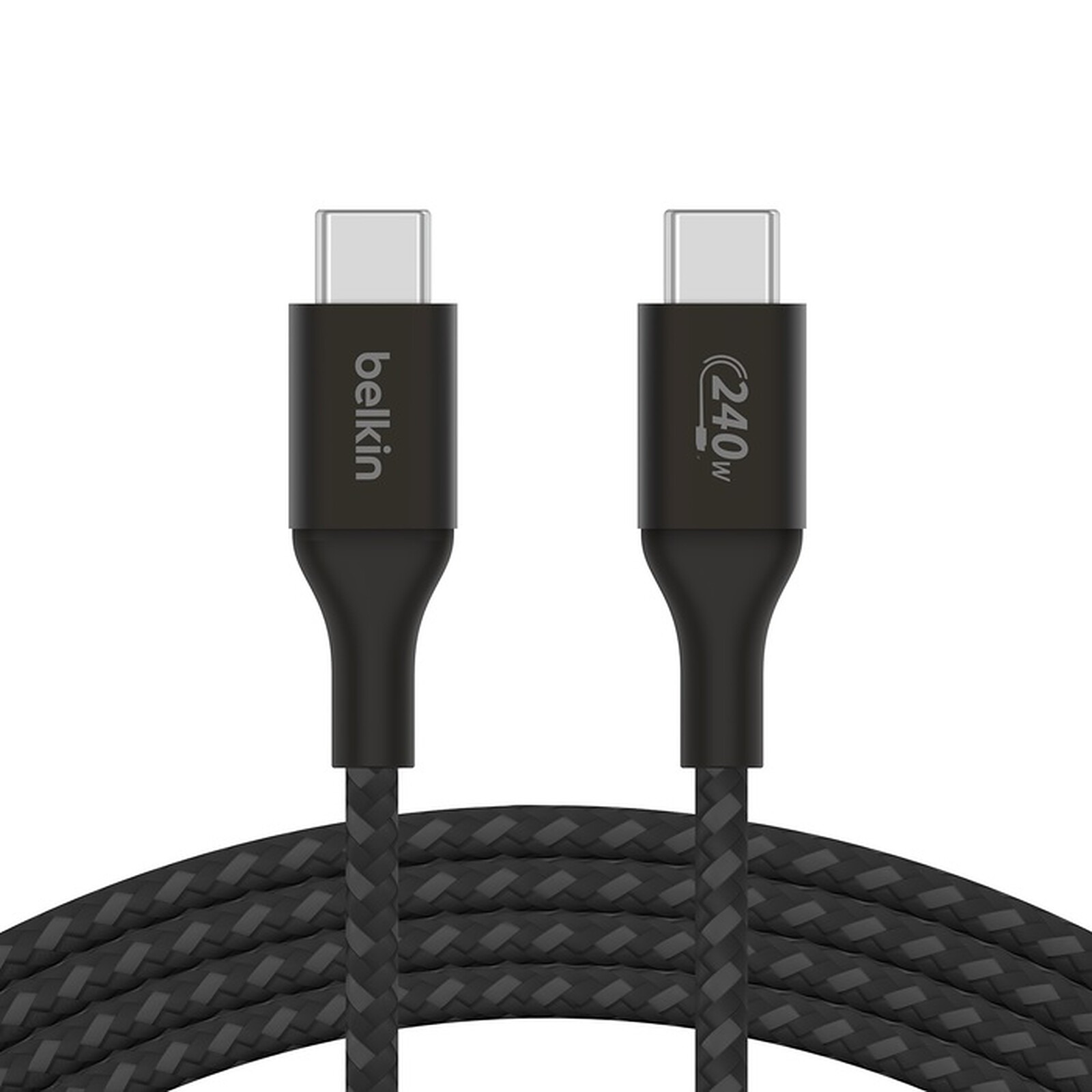 Câble tressé USB-C vers USB-C · 2 m